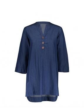 NWT Guadalupe Freya Denim Tunic Women's Large